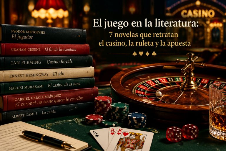 El juego en la literatura: 7 novelas que retratan el casino, la ruleta y la apuesta